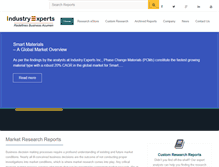 Tablet Screenshot of industry-experts.com
